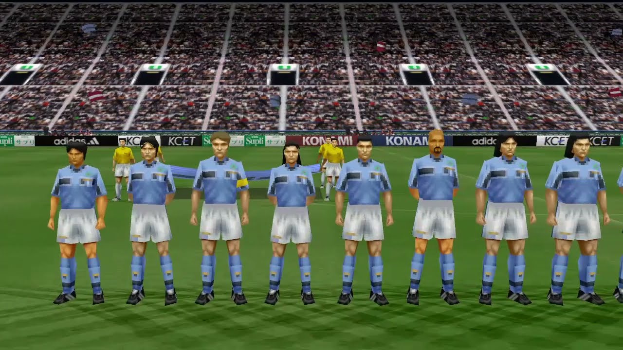 WINNING ELEVEN 4 (ISS) by gKy 2000-2001 LAZIO - VALENCIA 4-1 LAZIO'S LEGEND SQUAD