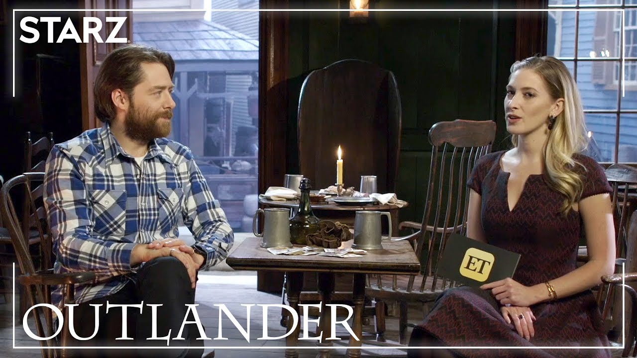 Outlander | Entertainment Tonight Interviews Richard Rankin | STARZ