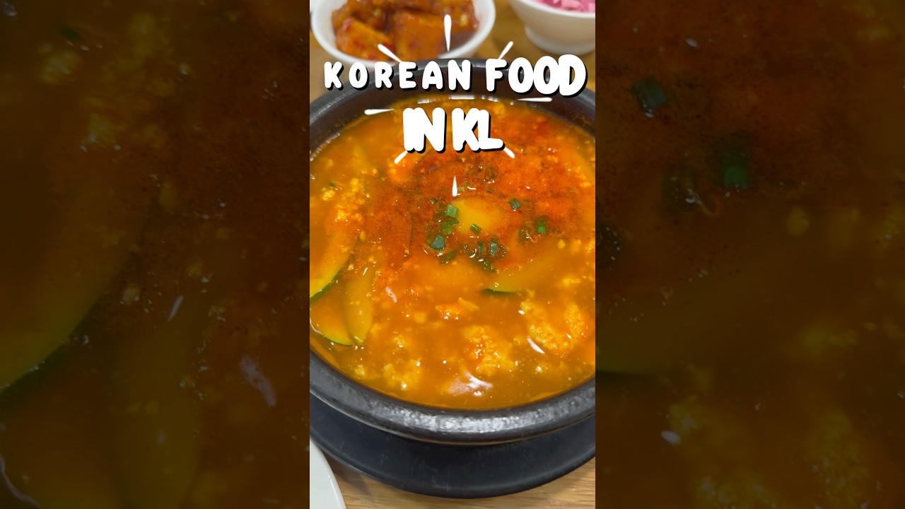🇰🇷Korean Sexy Food in KL🍲✨#kualalumpur #montkiara #koreanfood #korea #dubudubu #foodvlog