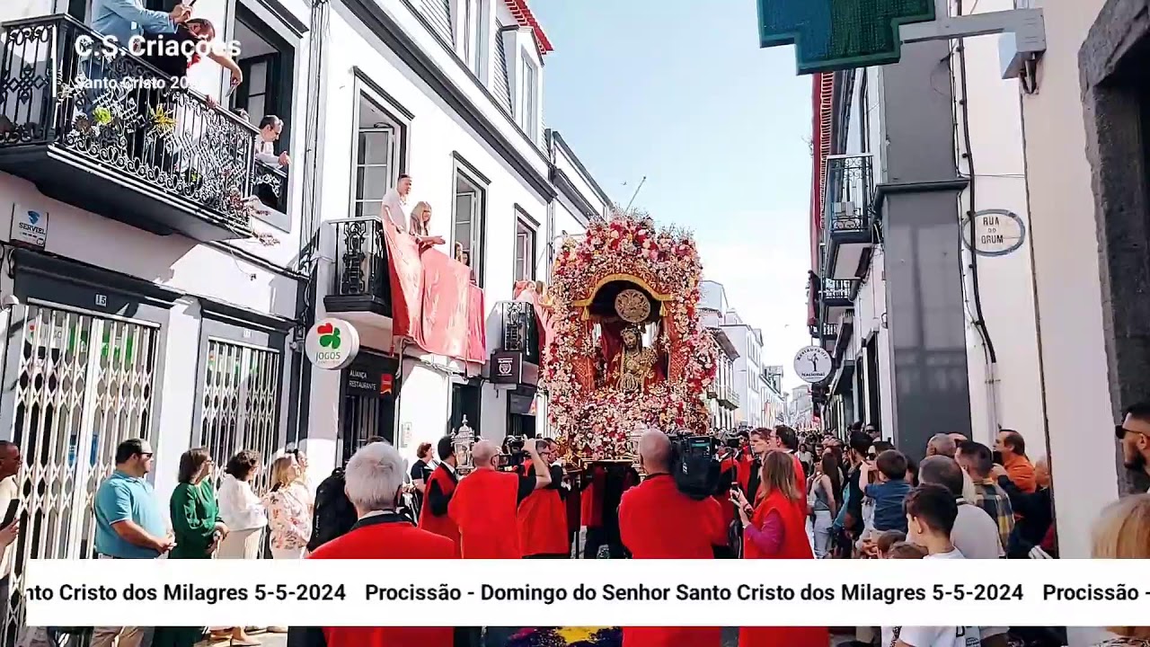Procissão do Senhor Santo Cristo dos Milagres 5-5-2024