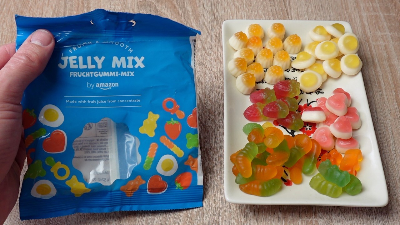 Fruity & Smooth Jelly Mix by amazon 😱 Welche Sorten sind dabei und wie schmecken sie ?
