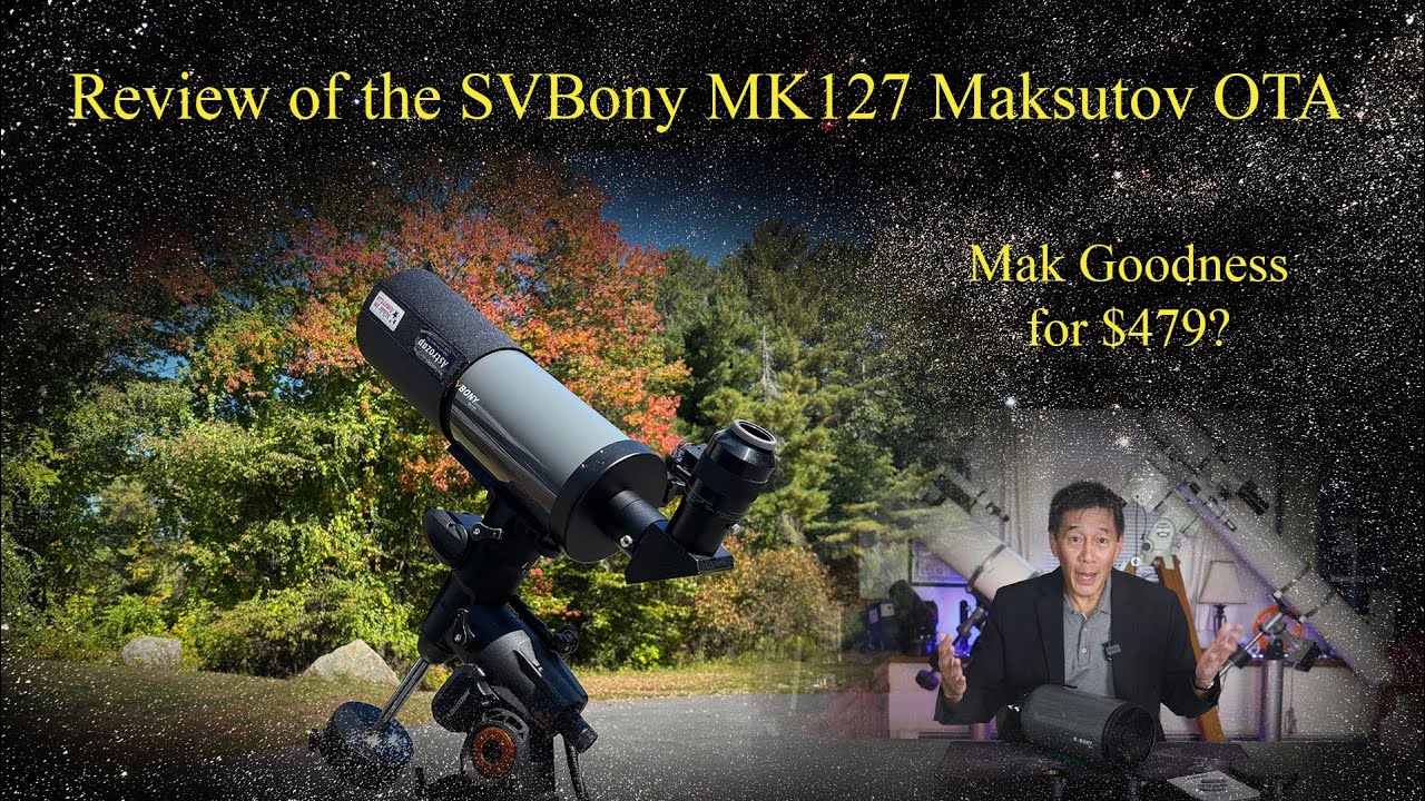 Обзор оптической трубы телескопа Максутова SVBony MK127 &mdash; как она работает?