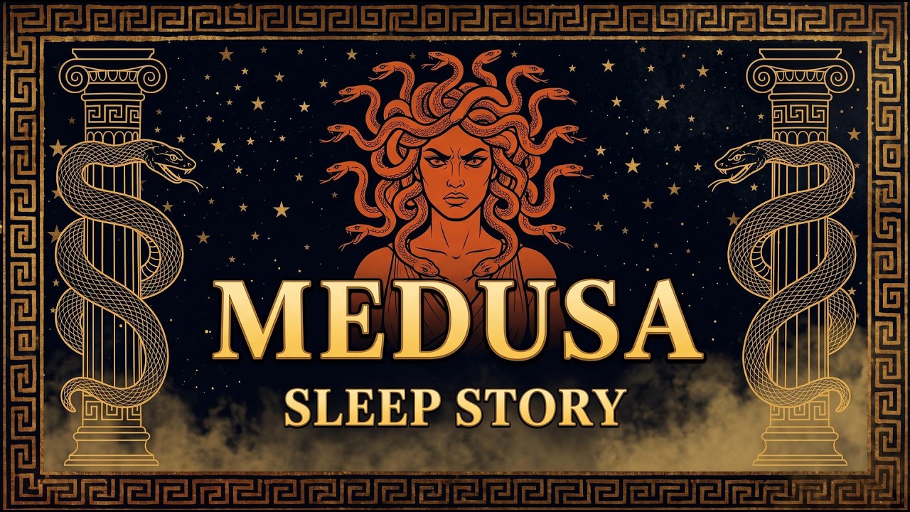 Deep Sleep Story | A Peaceful Greek Myth Retelling of Medusa