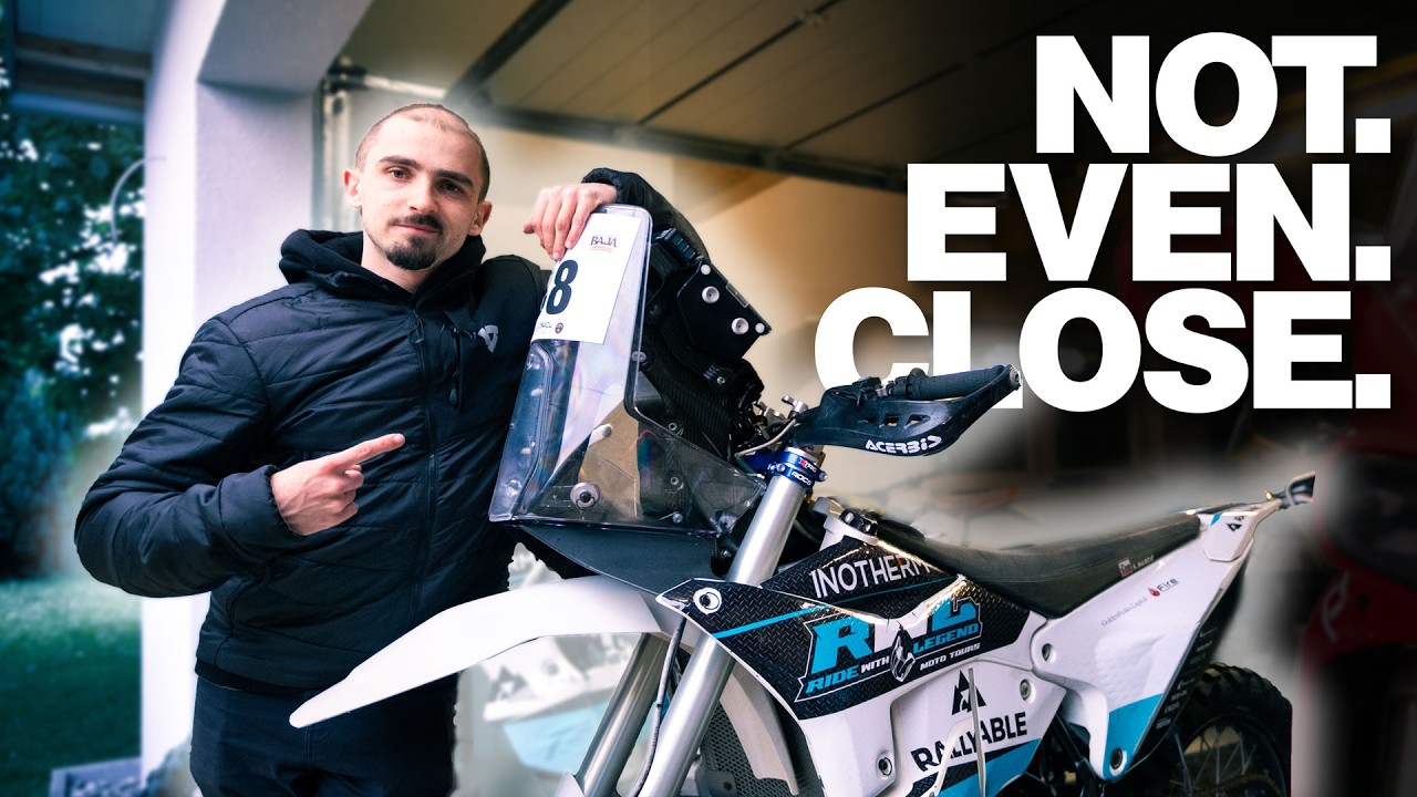 I Rode a Real Rally Bike to Prove Why Adventure Marketing is a Lie!