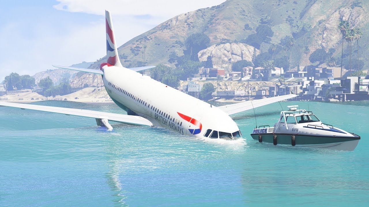 Emergency  Landing !! Crazy Pilot Lost His Cantrol  While Landing of Boeing 777 at Newark Airport