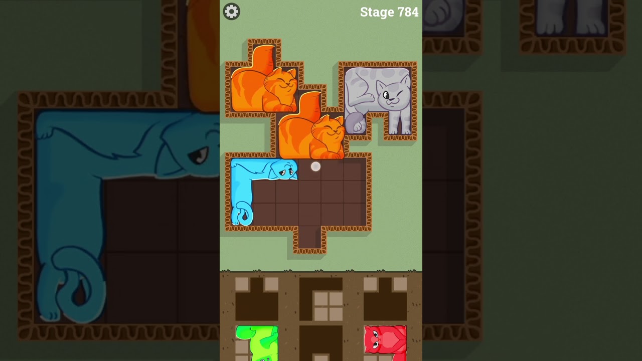 Funny 😂 puzzle cats gameplay #shorts #puzzlecats #gaming #phoenixgaming