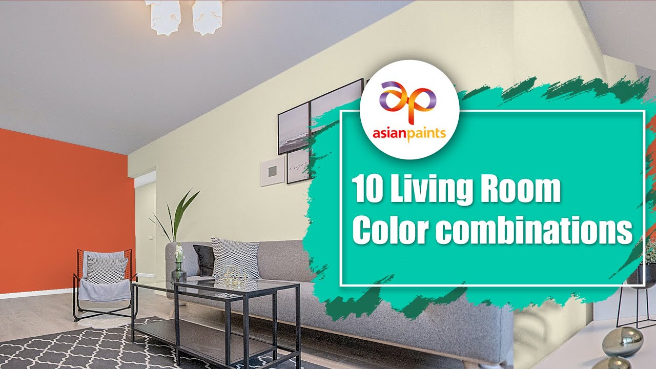 10 Living Room -Light Color combinations of Asian Paints with codes #asianpaints #colorcombinations