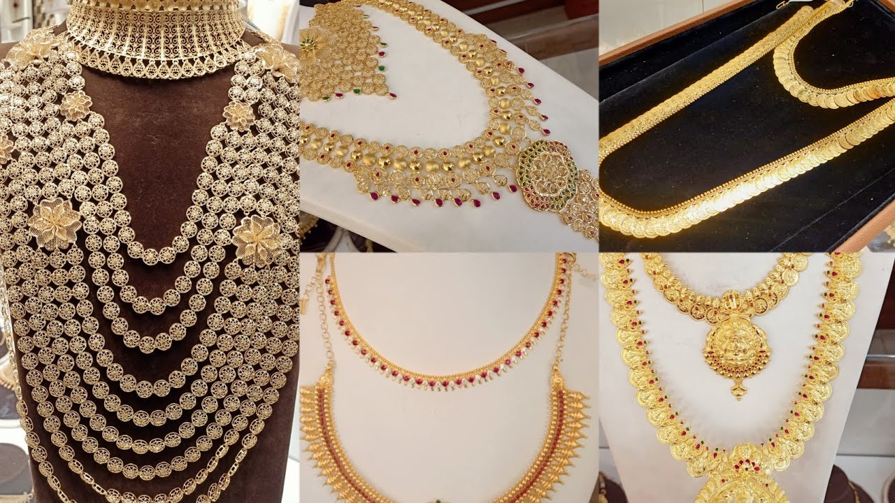 Wedding Sets From 40 Grams |Gold Necklace Haram Kasumalai Turkey Design | Lowest Wastage 7.5 To 9.5%