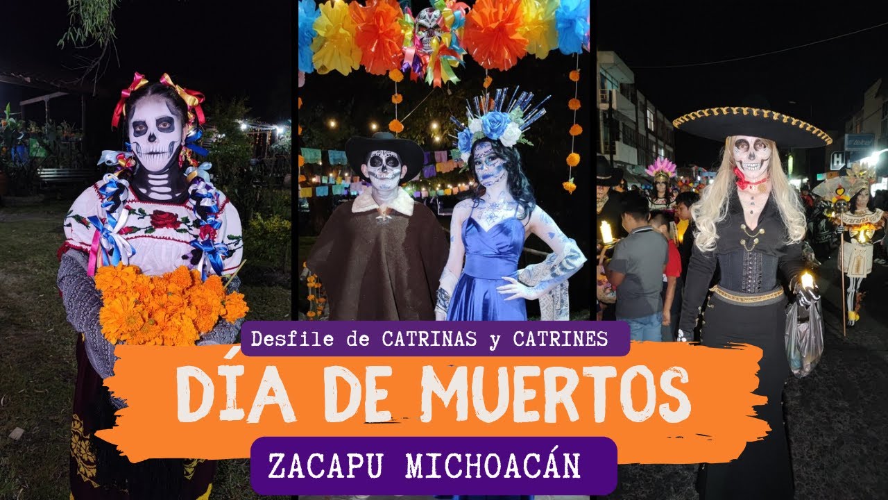 Descubre LAS TRADICIONES del DÍA DE MUERTOS EN ZACAPU MICHOACÁN