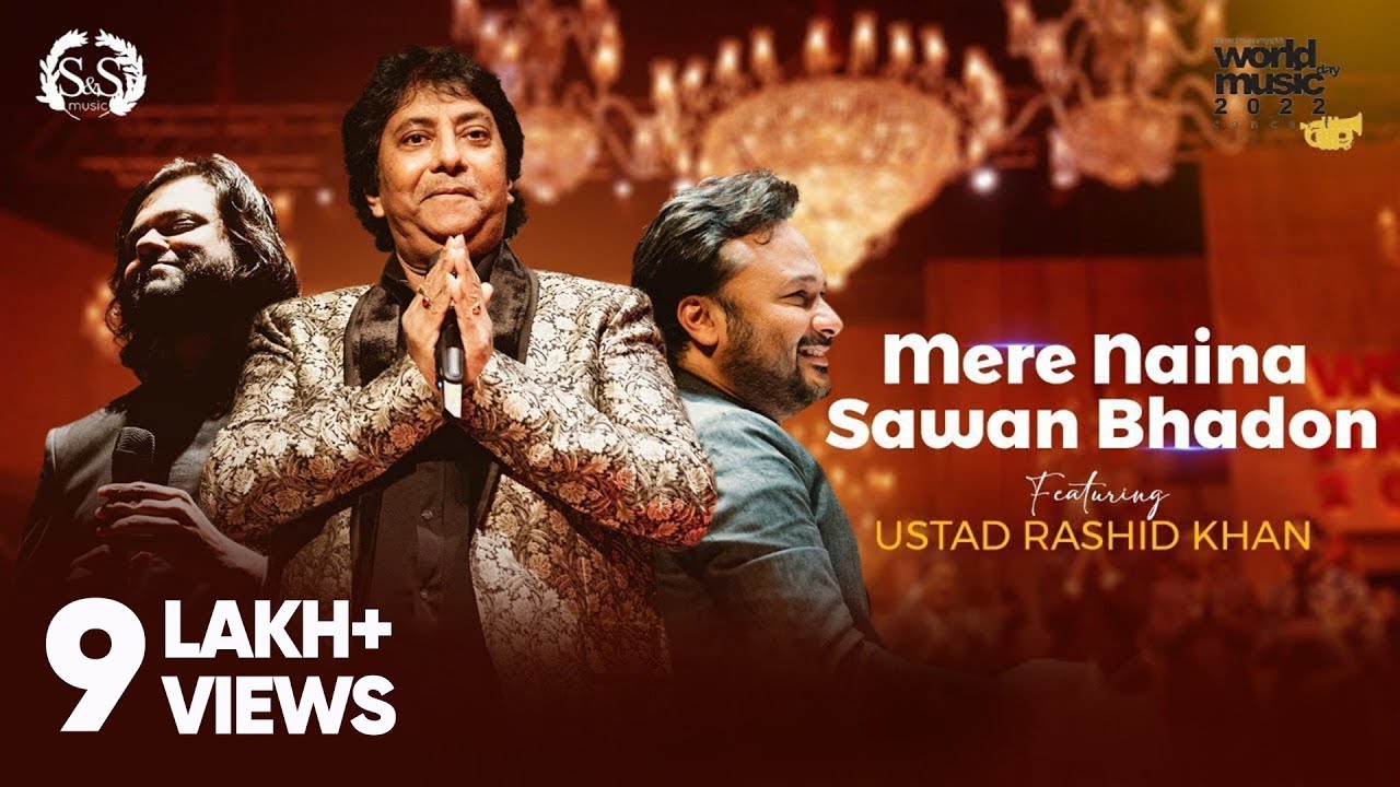 Mere Naina Sawan Bhadon | Sourendro & Soumyojit | Ustad Rashid Khan | World Music Day Concert 2022