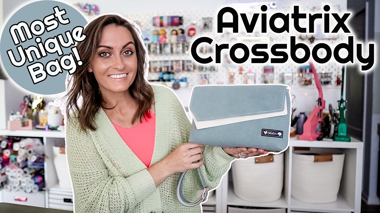 A Must Have Pattern With All The Pockets! The Aviatrix Crossbody From Pin It Up Patterns!
