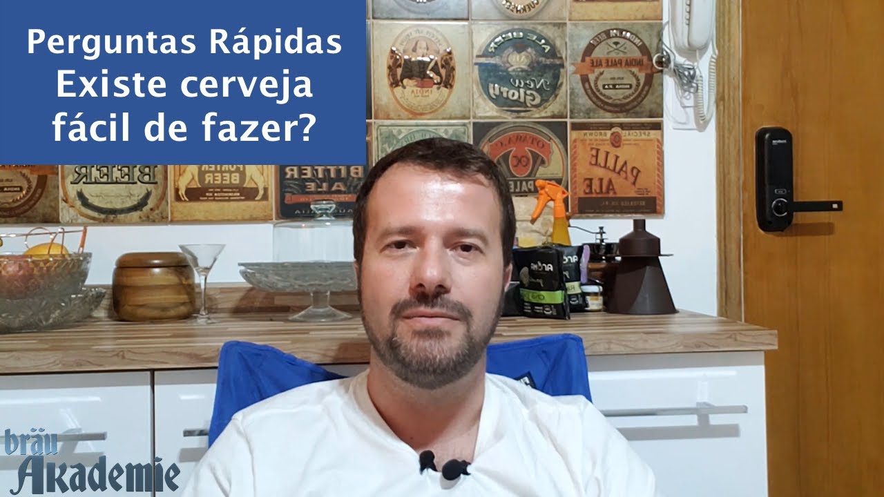 Perguntas Rápidas #07 - Como fazer uma cerveja fácil