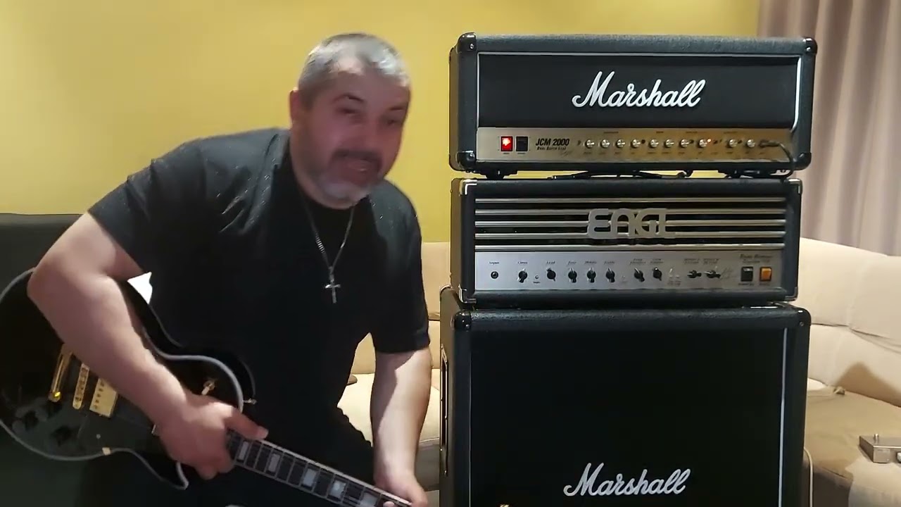 Marshall JCM2000 DSL100 vs ENGL E650 in Marshall 1960B V30