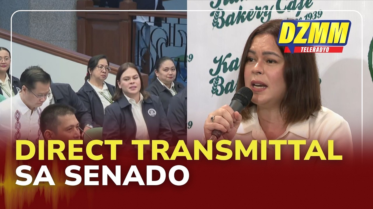 Direct transmittal of VP Duterte impeachment raps possible: Ridon | (06 February 2026)