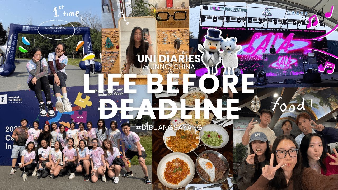 final-year student @ UNNC China | color run, music festival, social life!