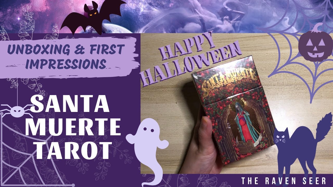 UNBOXING: SANTA MUERTE TAROT 💀🌹🏵 Happy Halloween!!
