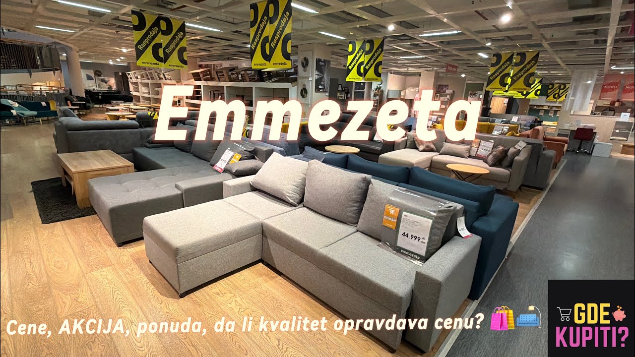 EMMEZETA Beograd - CENE, ponuda, AKCIJA, da li kvalitet opravdava cenu? 🛍️🛋️ #beograd 