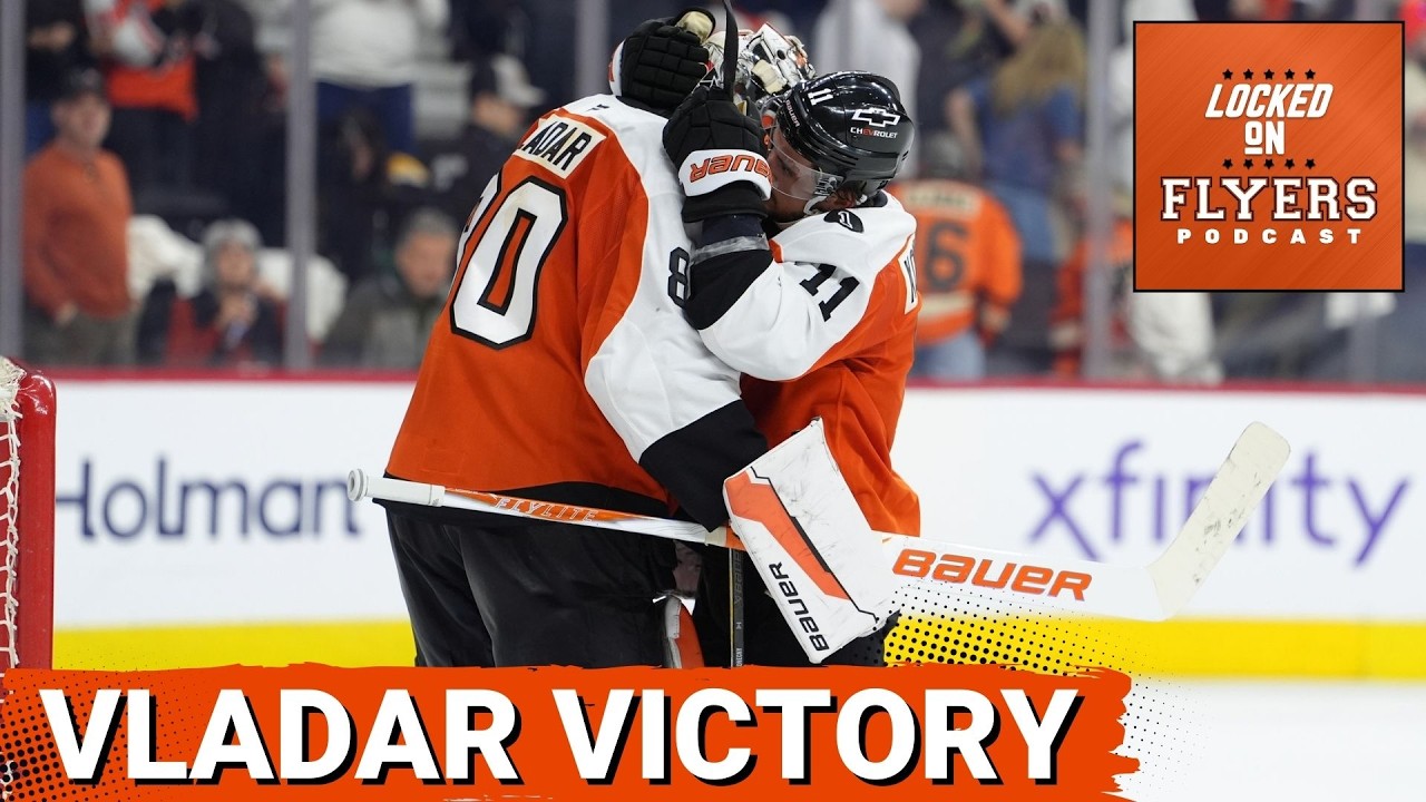 Dan Vladar superb in BIG Philadelphia Flyers win over the Bruins. Can they run it back vs the Leafs?