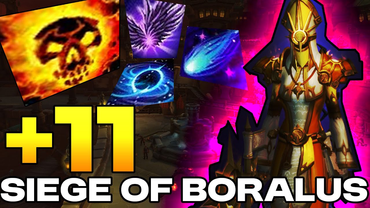 Shadow Priest +11 Siege of Boralus | The War Within Season 1 M+