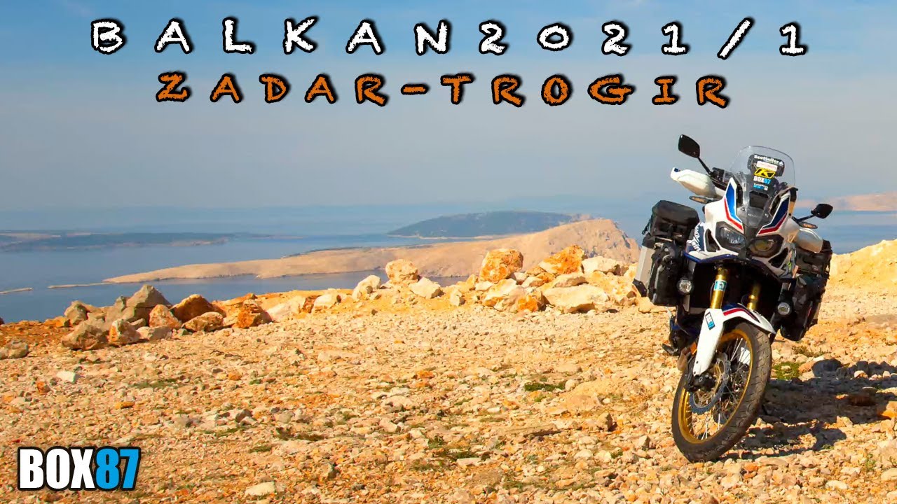 Balkan Motorradreise 2021 Teil 1 - Crikvenica - Zadar - Trogir