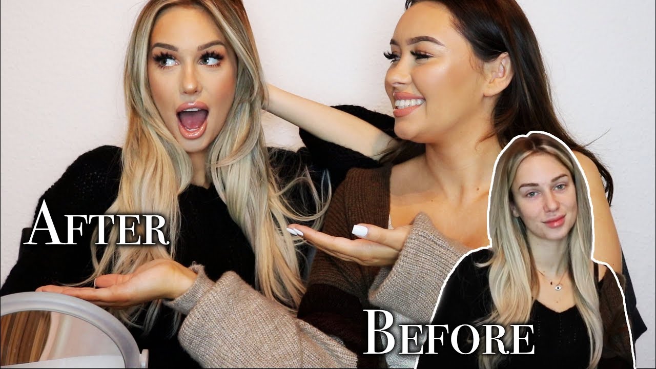 DOING MAKEUP ON MAYARE | PaulinaMary