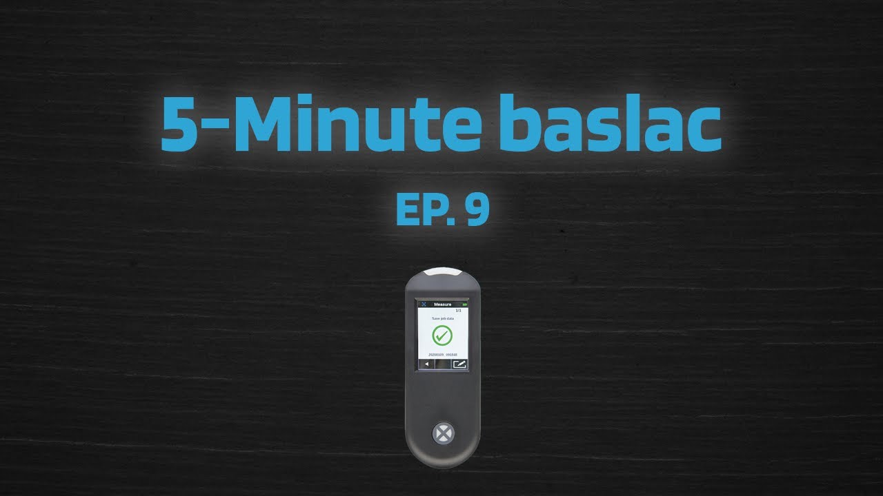 Spectro Setup | 5-Minute baslac