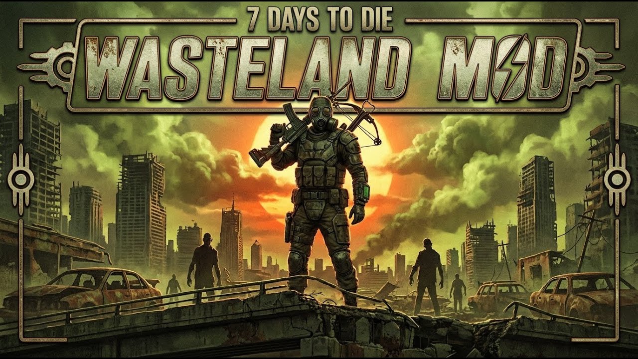 ベトナムから配信　＃11 Fallout風世紀末MOD 難易度極悪の楽しい世界「7DTD The Wasteland MOD」実況プレイ