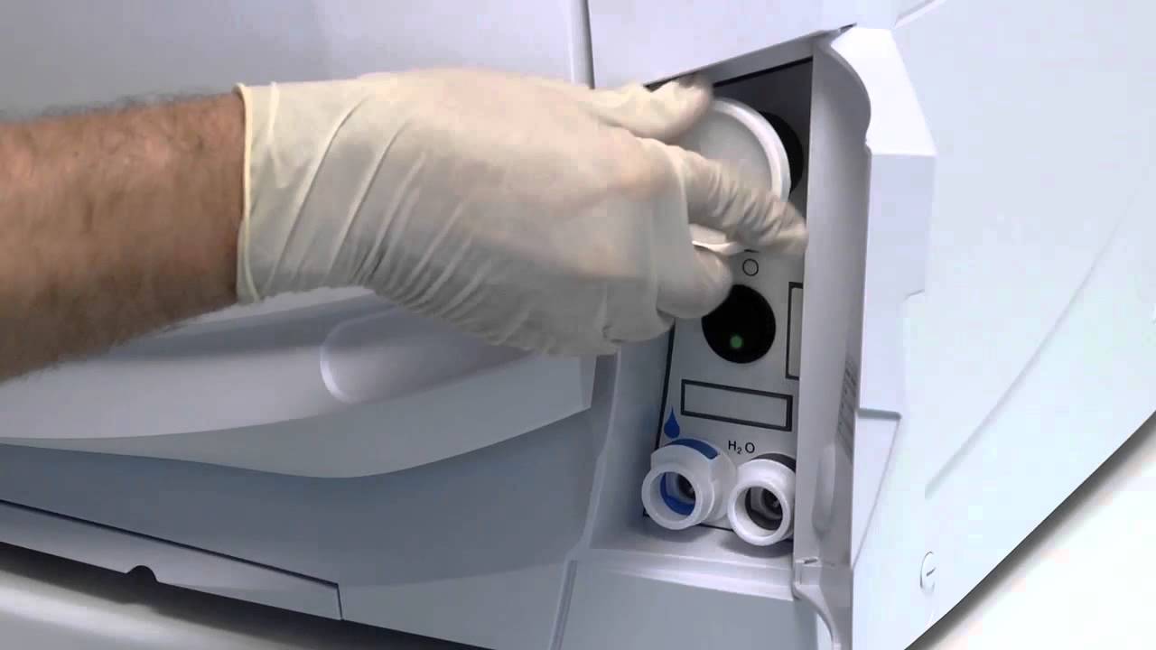 W&H Lina - cambio del filtro bacteriológico (Spanish)