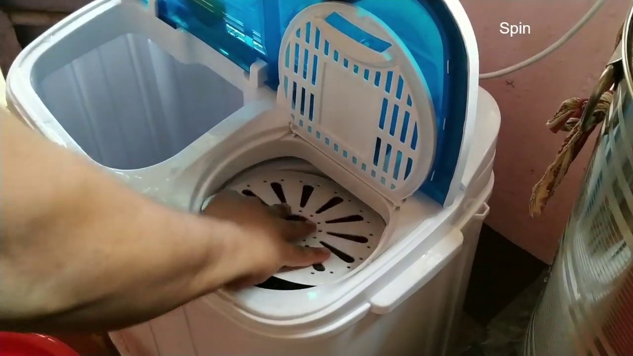 DMR Mini Twin Tub Portable Semi Automatic Washing Machine