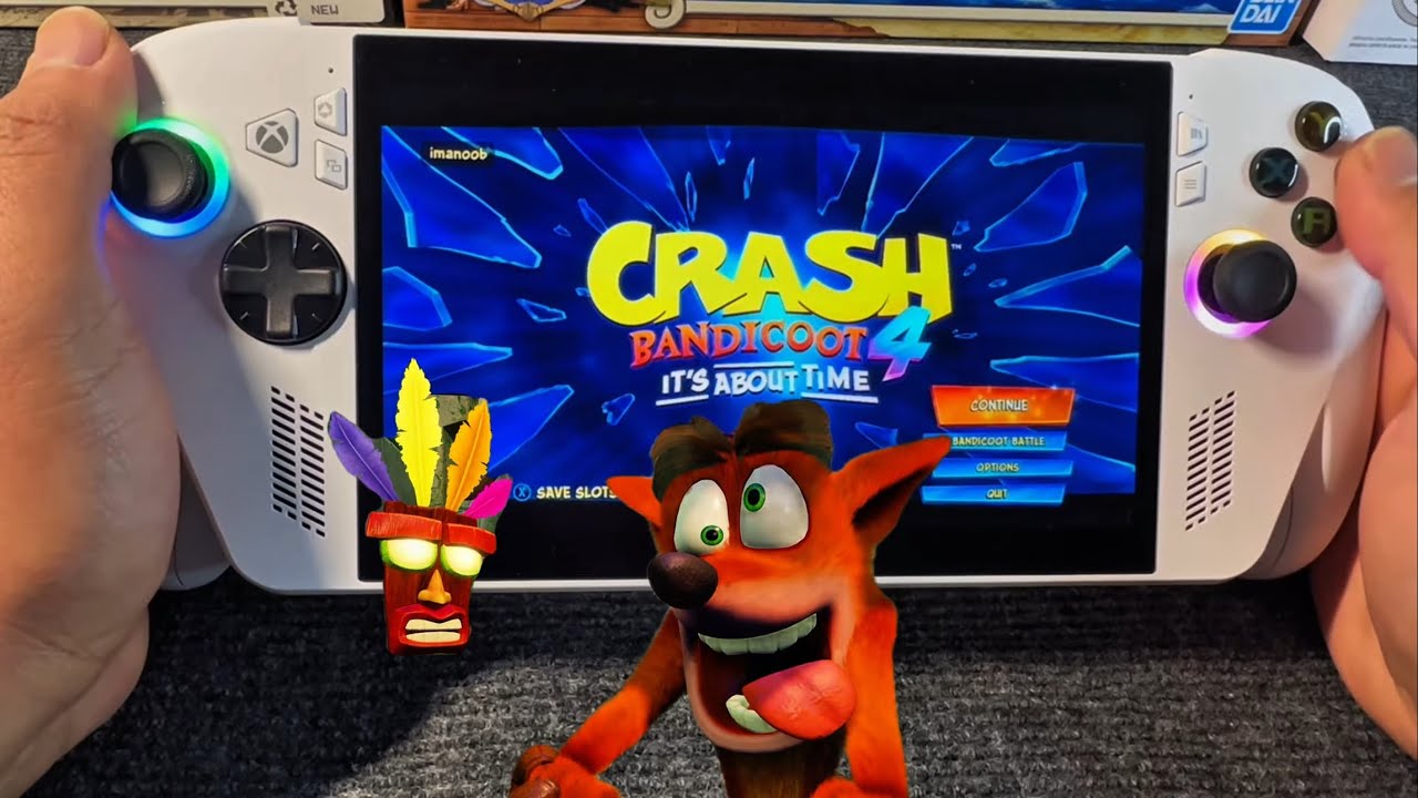 Crash Bandicoot 4 POV Gameplay | ASUS ROG Ally Handheld (Xbox Controls)