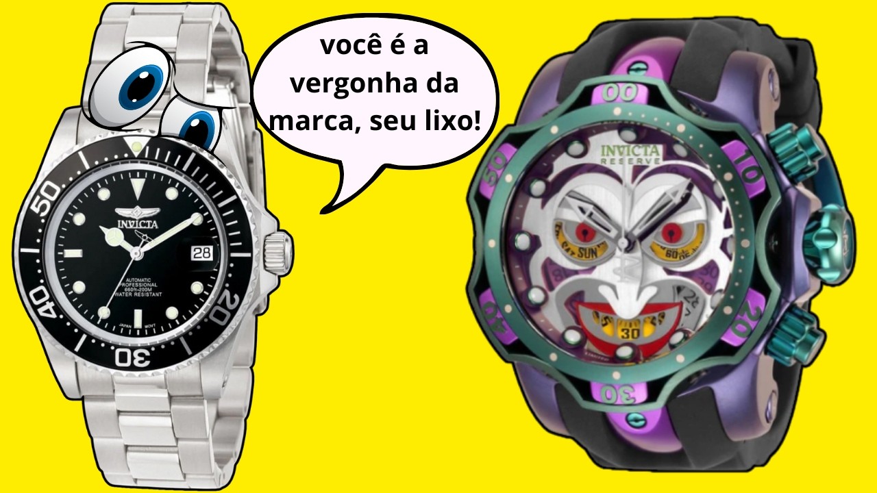 O auge e a queda da Invicta: A marca que virou piada entre os amantes de relógio e entusiastas