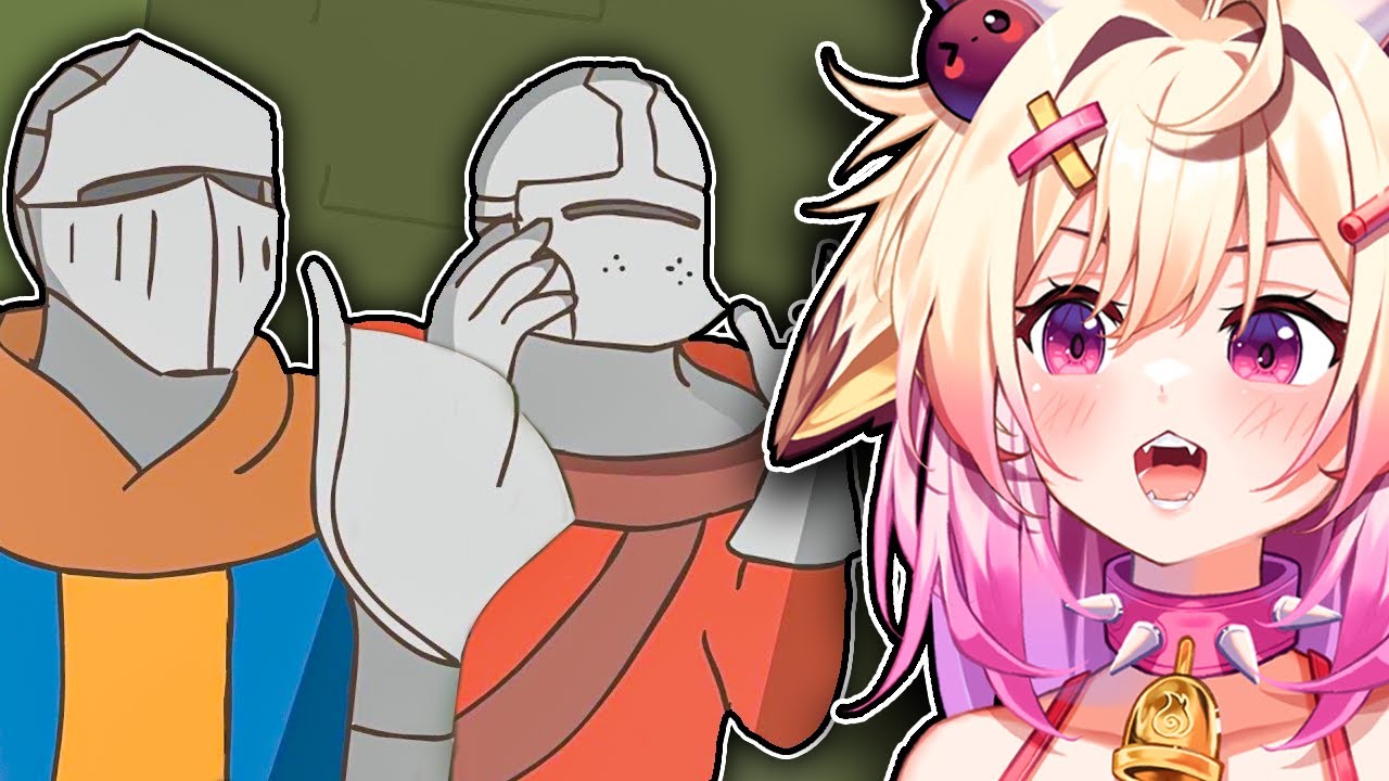 ЛУЧШАЯ ПАРОДИЯ на Dark Souls!! | Реакция Rosiebellmoo