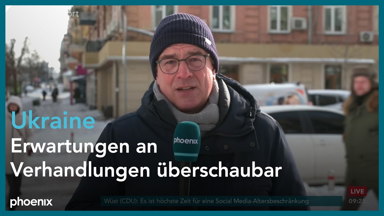 Henner Hebestreit aus Kiew zur Lage in der Ukraine am 17.02.26