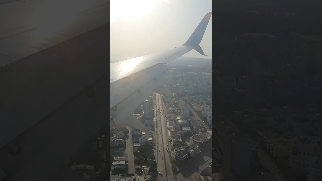 Beautiful SunExpress approach into Antalya airport (AYT) #antalyaairport #sunexpress #boeing #737