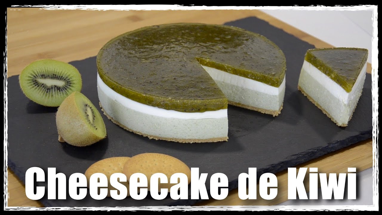 CHEESECAKE DE KIWI - Thermomix® SEMPAS