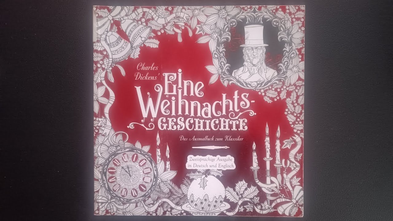 Eine Weihnachtsgeschichte — Das Ausmalbuch zum Klassiker von Charles Dickens