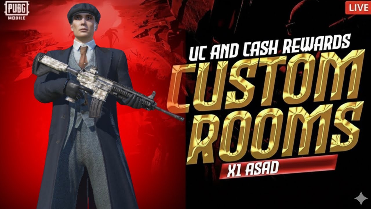 PUBG + WOW CUSTOM ROOMS! (Live) – JOIN & PLAY!**  #pubgmobile