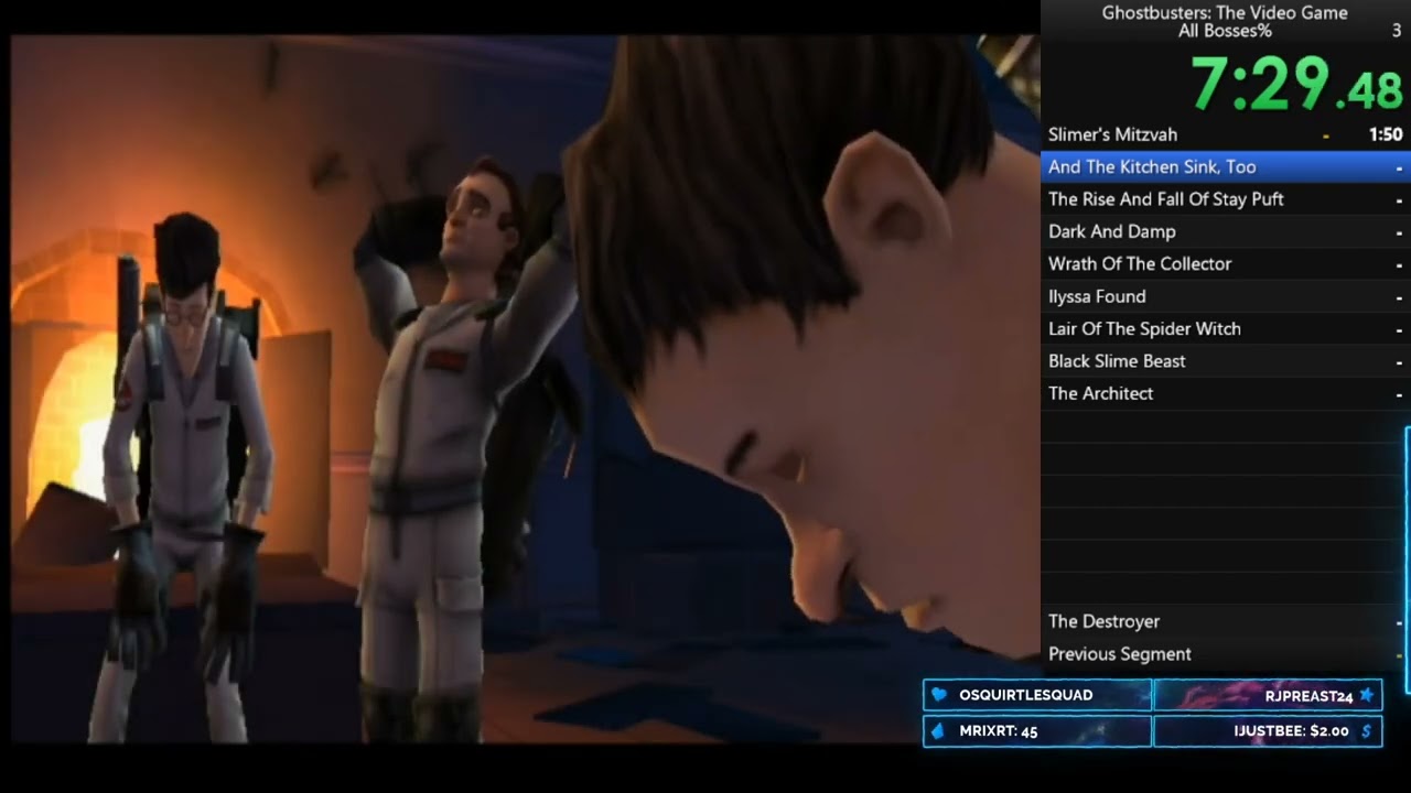 Ghostbusters All Bosses OLD WR