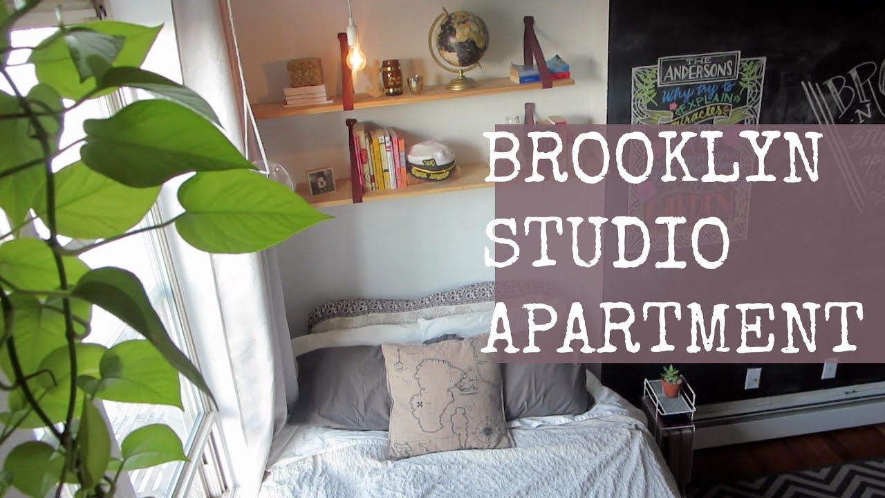 STUDIO APARTMENT TOUR // Brooklyn, NY