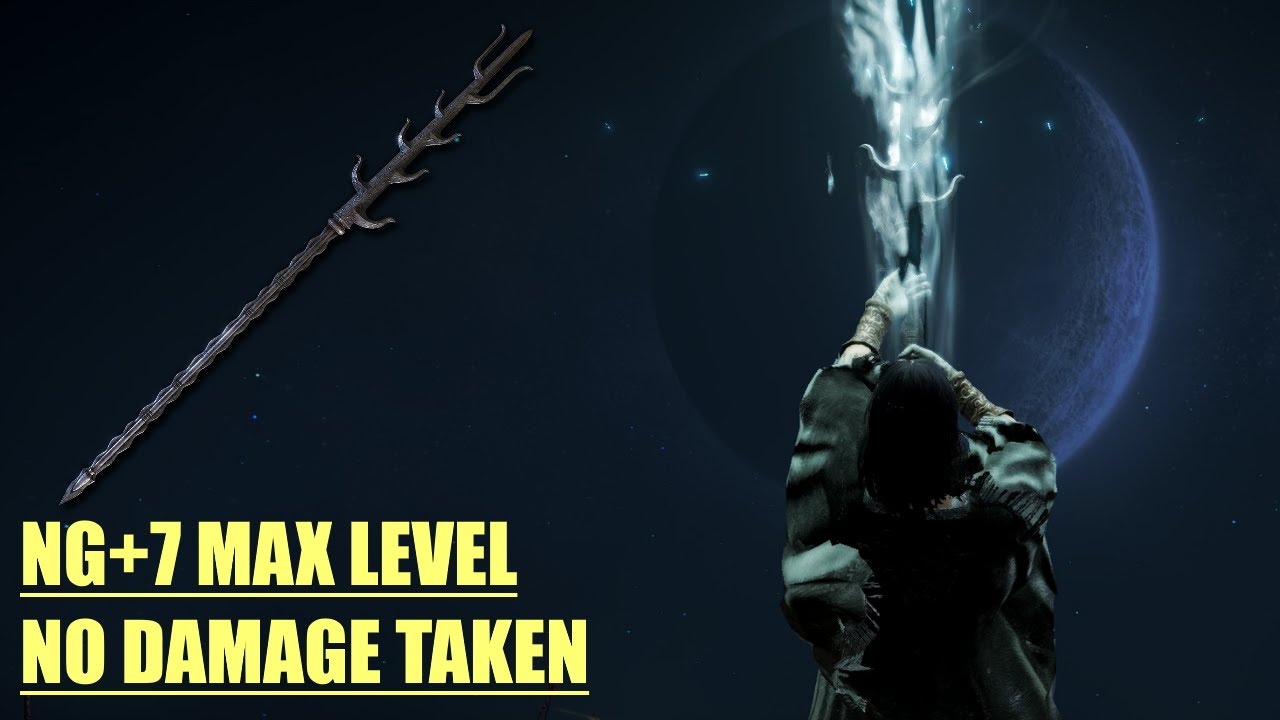 Elden Ring - Death Ritual Spear vs Main Bosses (NG+7) - No Hit