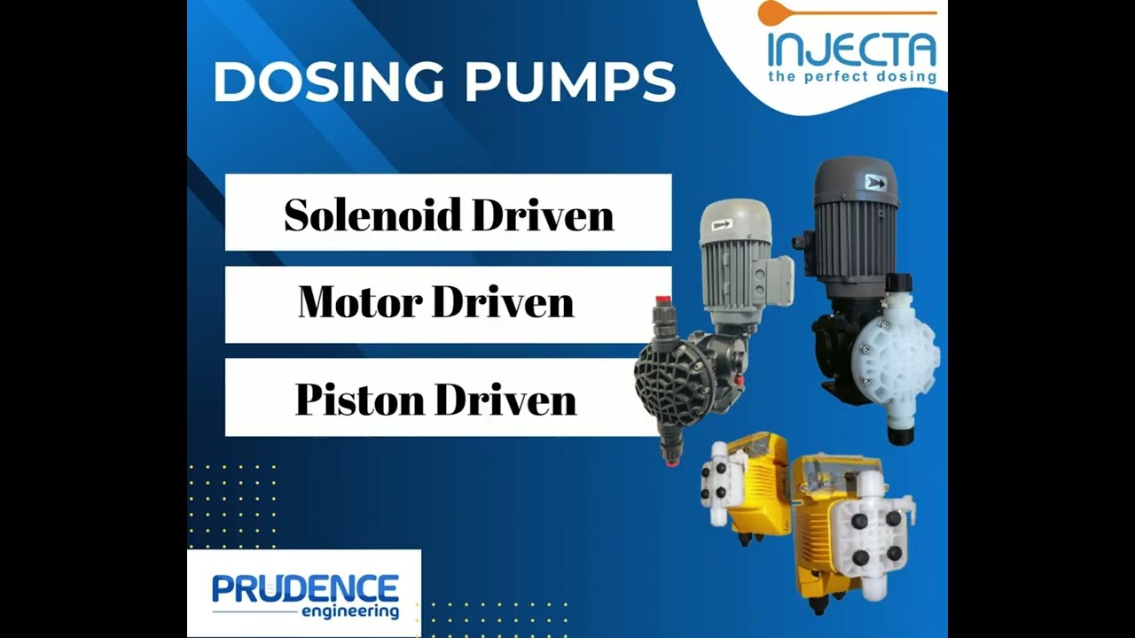 Injecta Solenoid Driven Dosing Pumps
