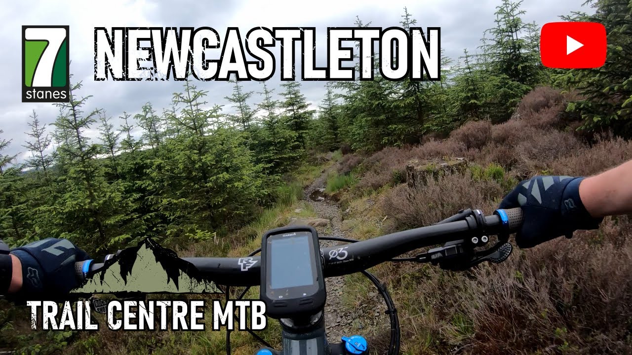Newcastleton Trail Centre. 7stanes MTB. 4K 2019