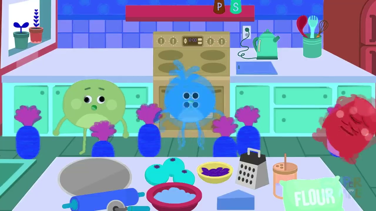 Super Simple Songs Spinning Pineapple Pizza Intro Logo Sponsored By Klasky Csupo 2001 Effects