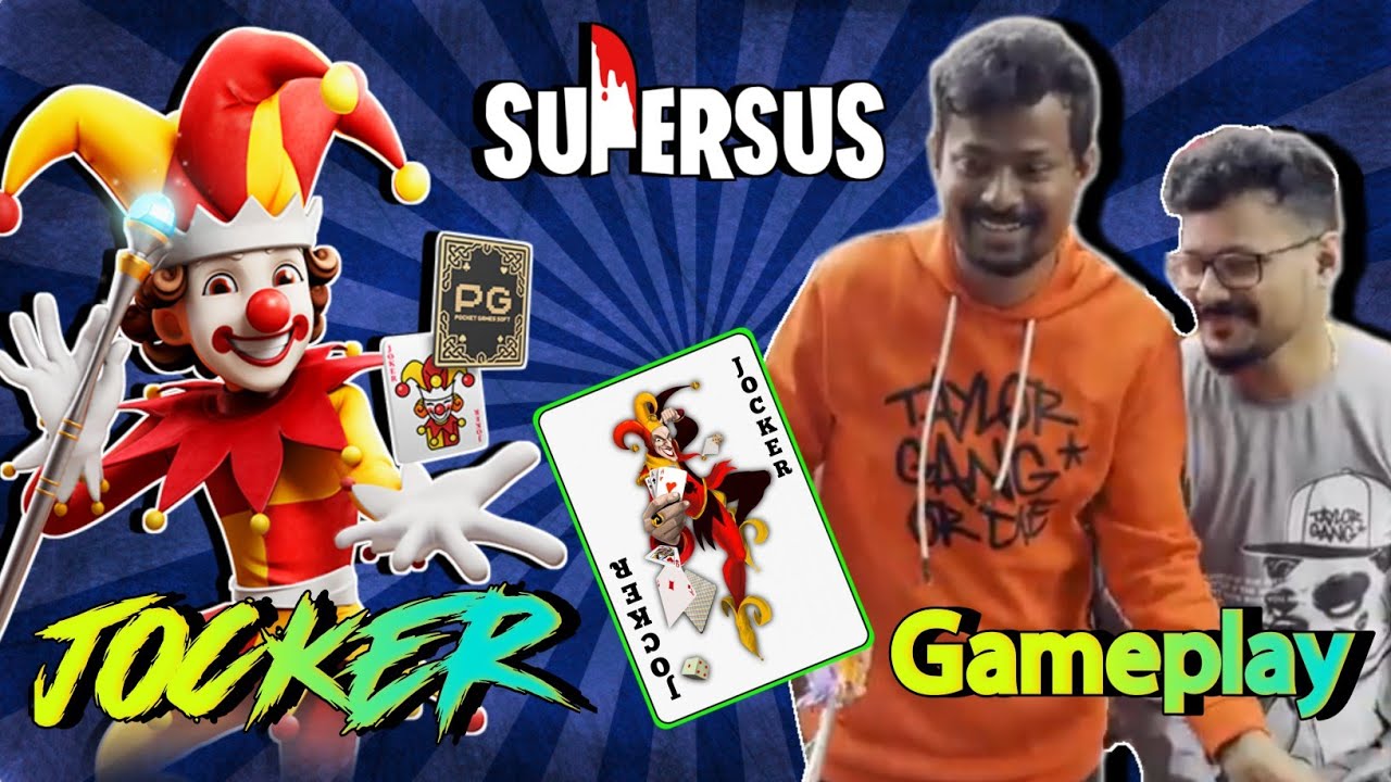 Tamilgaming Joker 🃏 Card Full Gameplay 😂 Supersus | strategy Gameplay Ticks | Edited Video #tamil