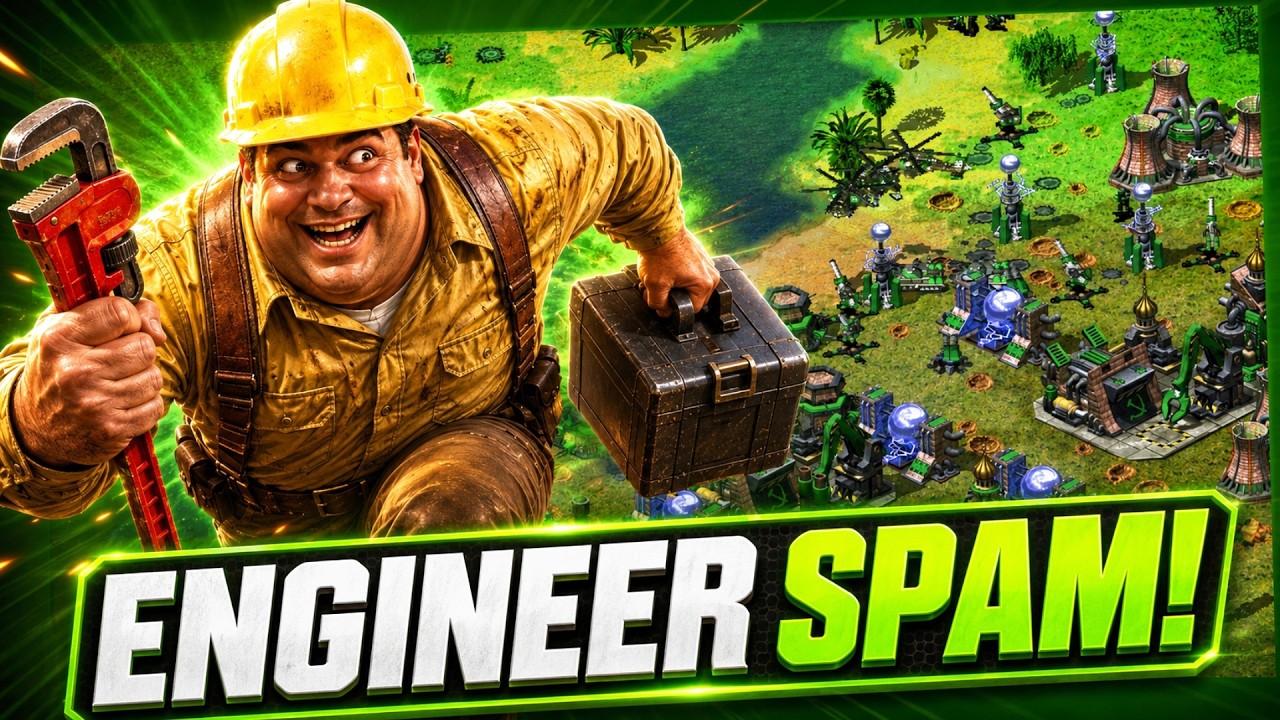 Engineer Spam Has Taken Over Red Alert 2!