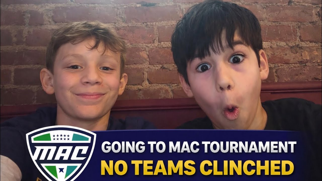 No Teams😭 but going to MAC tournament 