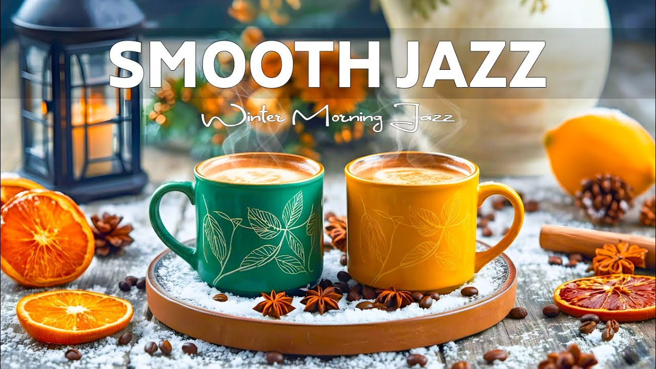 Smooth Morning Jazz ☕ Positive Winter Coffee Music and Delicate Bossa Nova Piano for Joyful Moods