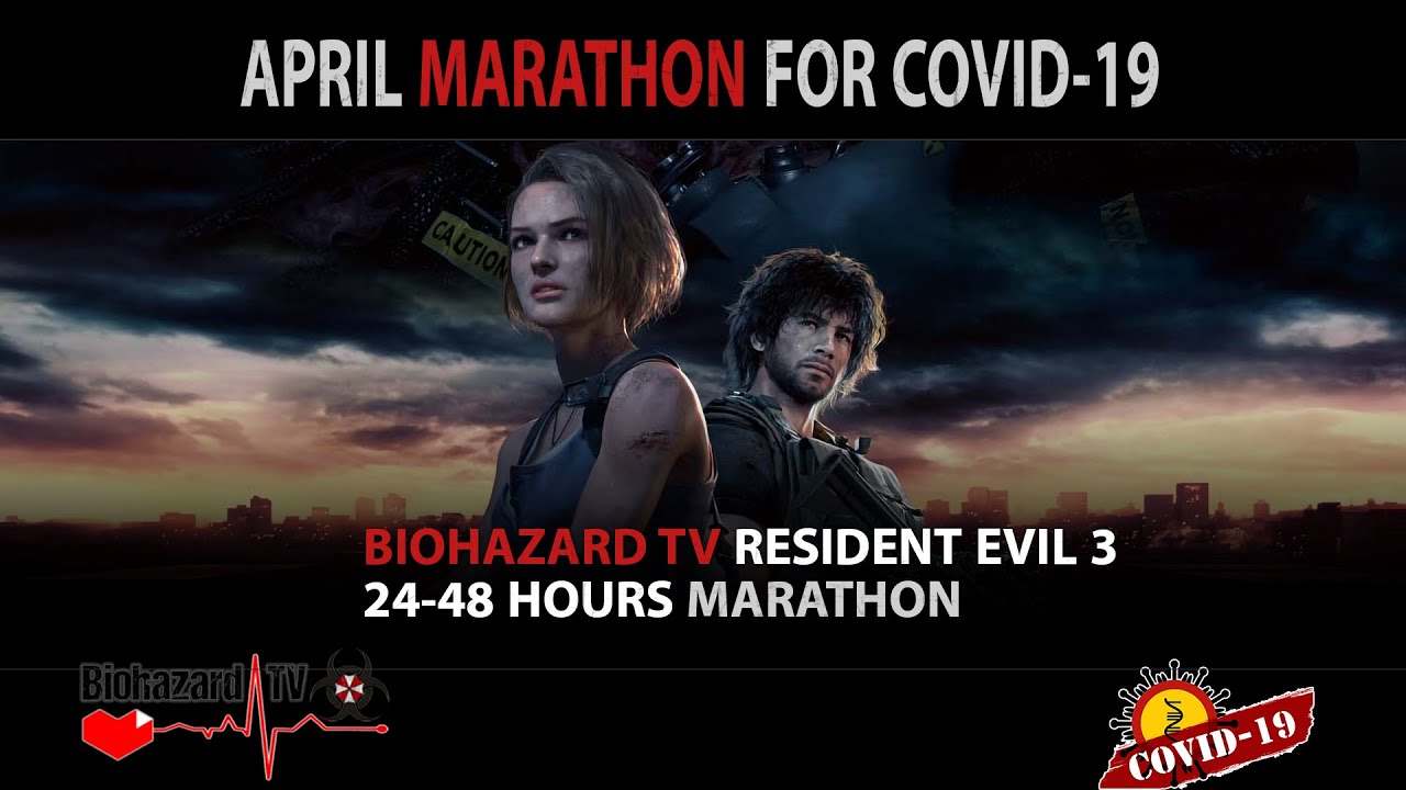 Covid-19 Charity Marathon for Save The Children - Shooting Star Gaming - Resident Evil Remake
