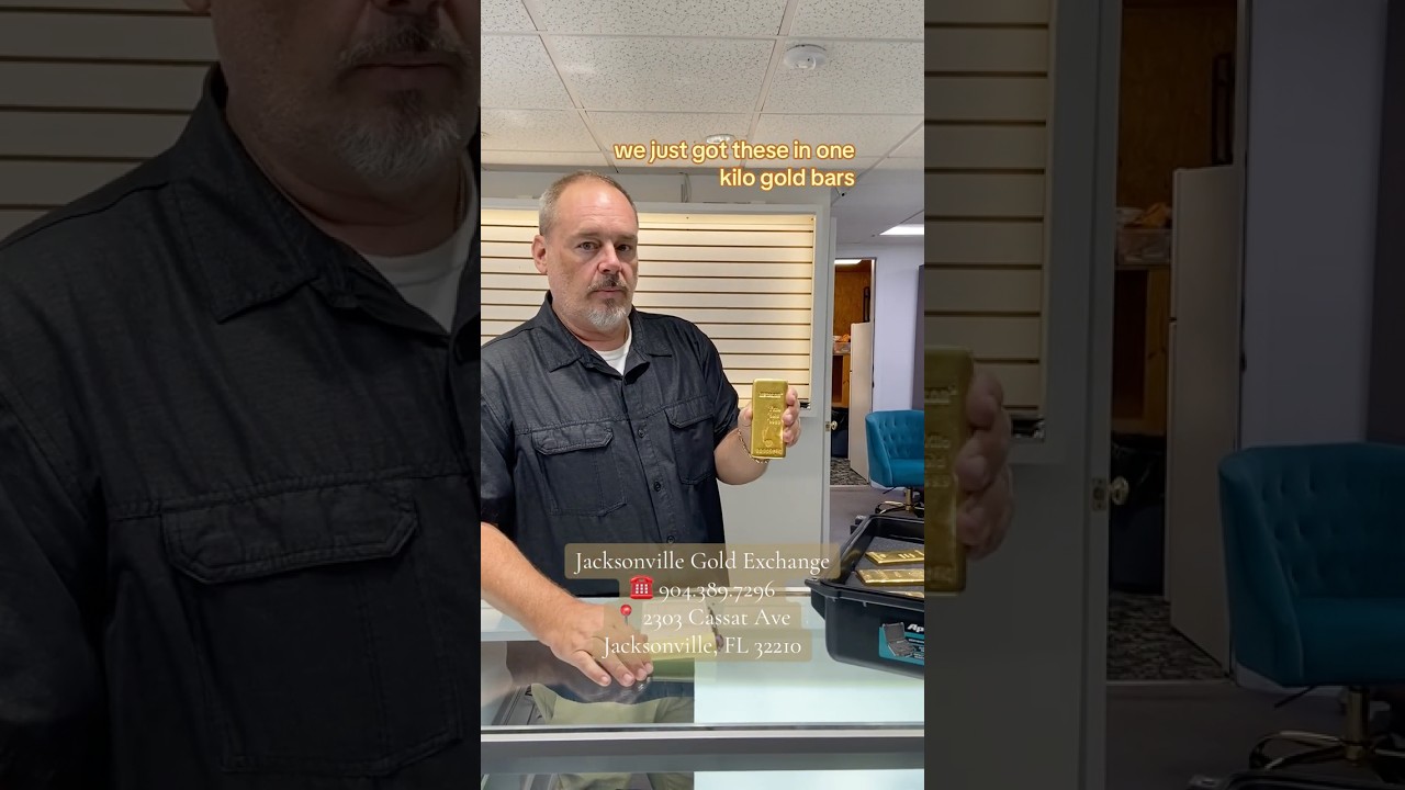 1 Kilo Gold Bars: Ever Wonder What $80K of Pure Gold Looks Like? - Jacksonville Gold Exchange