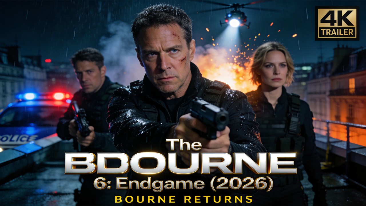 Bourne 6: Endgame (2026) First Trailer – Matt Damon Returns 🔥 Concept